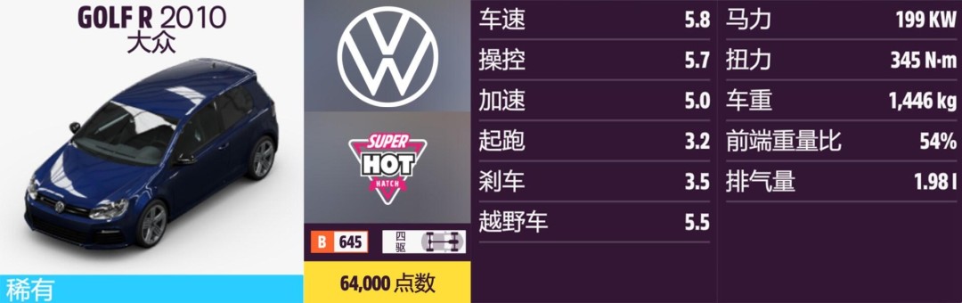 《地平线5》大众全收集指南