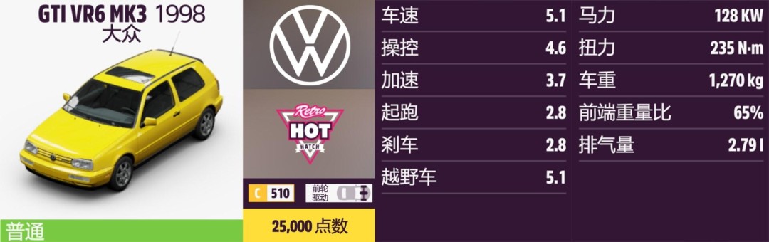 《地平线5》大众全收集指南