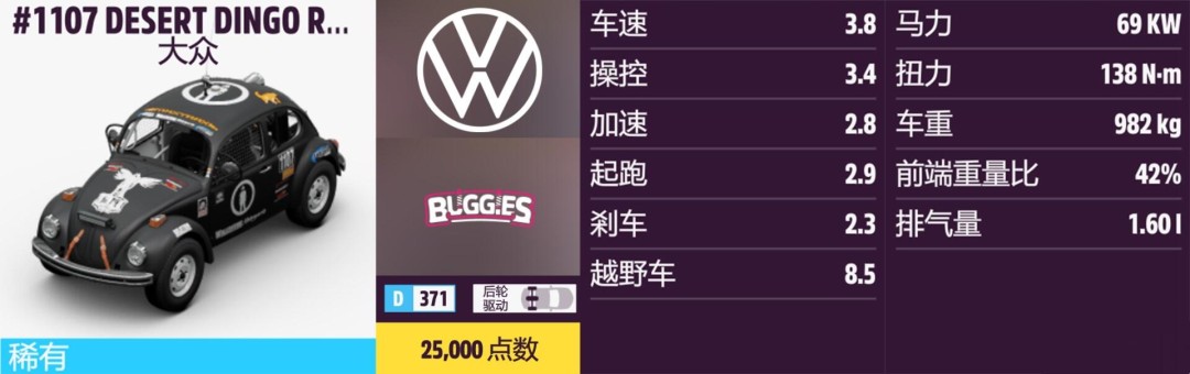 《地平线5》大众全收集指南