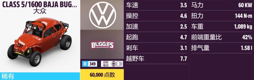 《地平线5》大众全收集指南