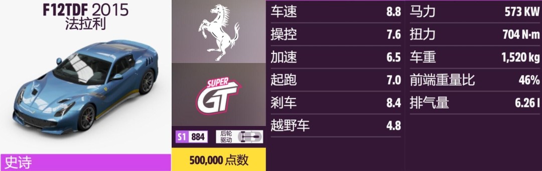 《地平线5》法拉利全收集指南