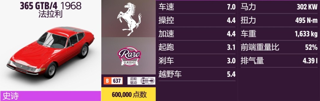 《地平线5》法拉利全收集指南