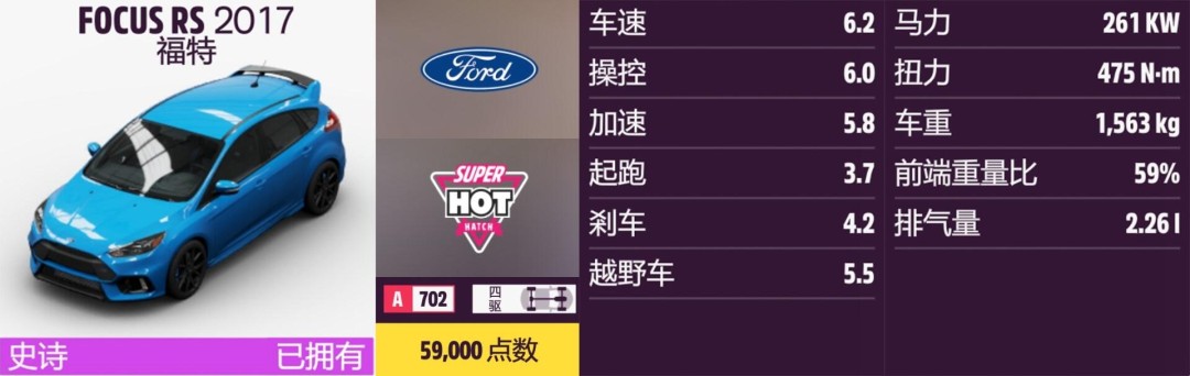 《地平线5》福特全收集指南