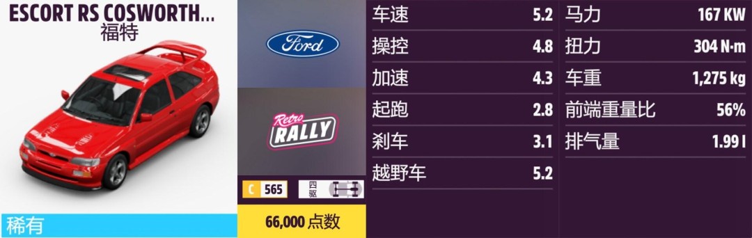 《地平线5》福特全收集指南