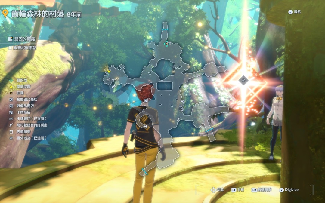 《数码宝贝物语：时空异客》守卫巨大的肉迷宫位置分享