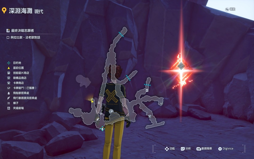 《数码宝贝物语：时空异客》在规定时间内打倒头目迷宫位置分享