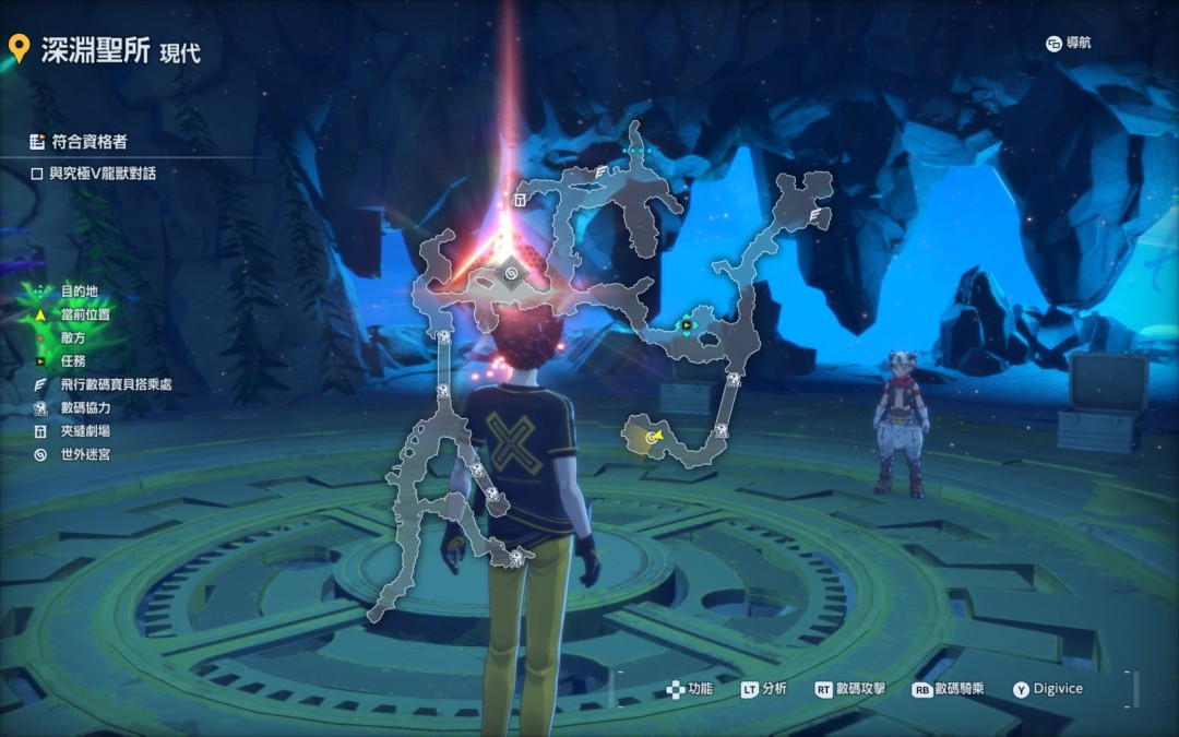 《数码宝贝物语：时空异客》活到最后迷宫位置分享