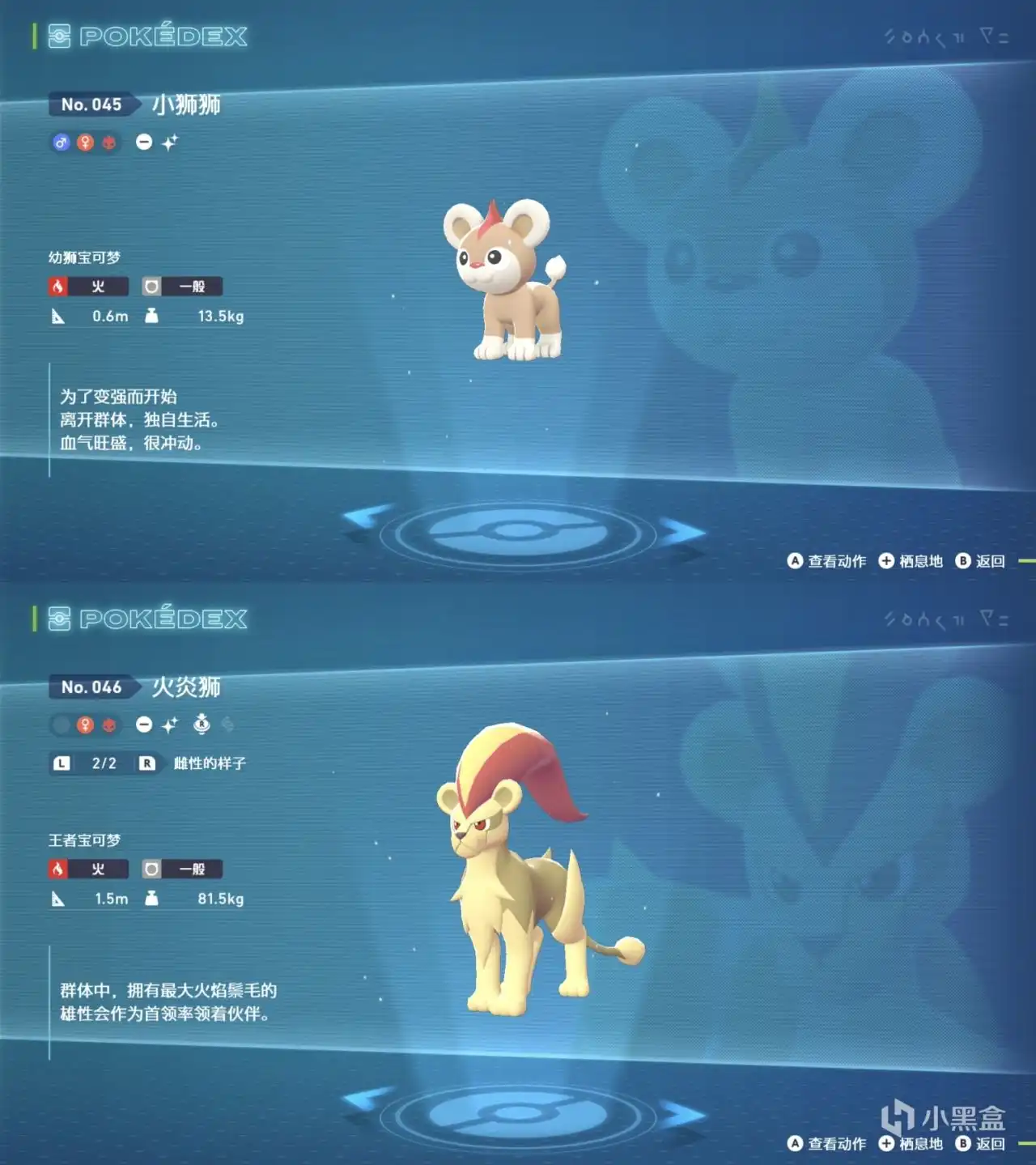 《宝可梦传说Z-A》小狮狮及进化型刷闪点位分享