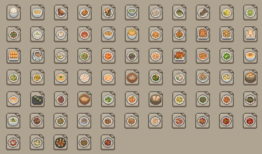 《桃源村日志》食谱大全分享