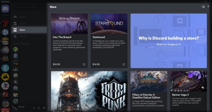 Discord今天宣布开始在其线上商店销售游戏 3dm单机