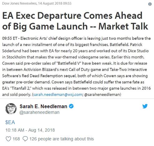 EA营销大年夜得败？《战天5》预购体现令人大年夜跌眼镜