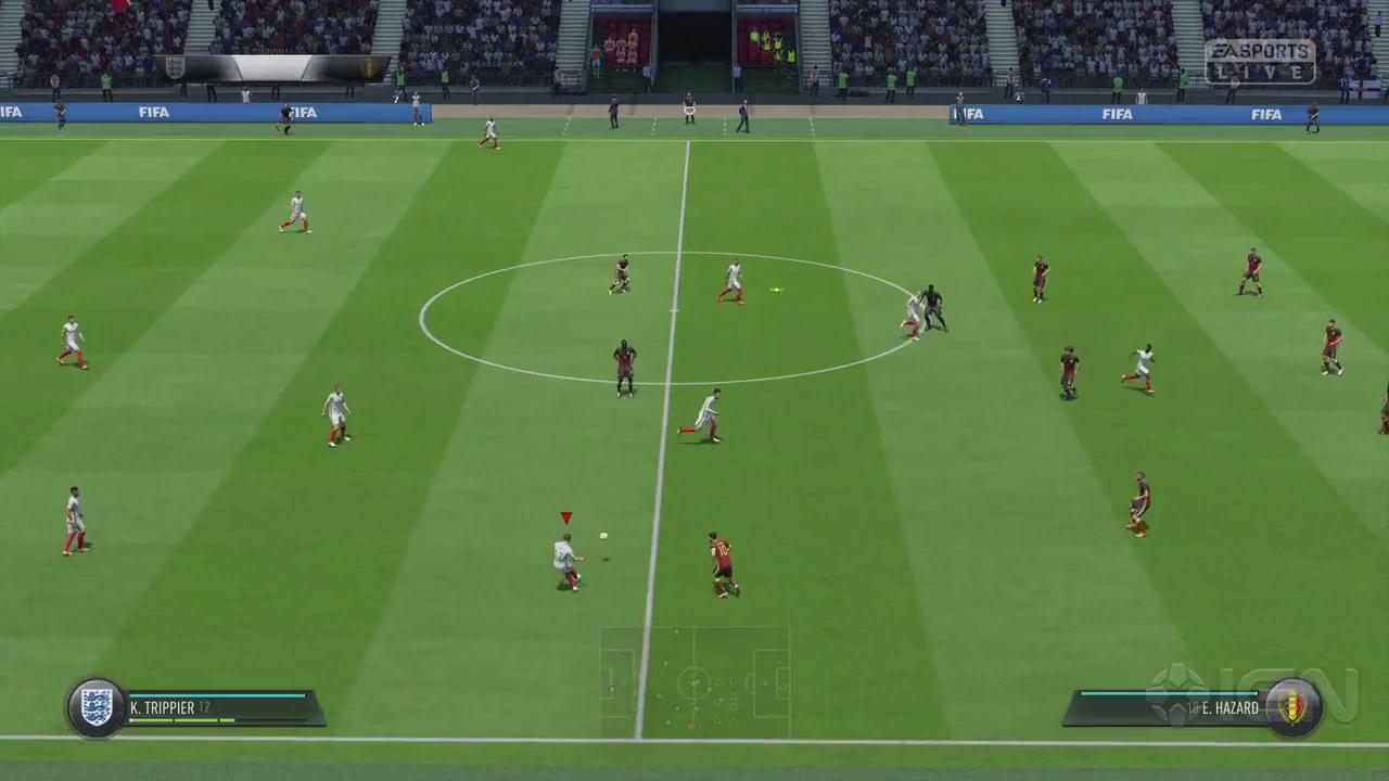 《FIFA 19》求生模式完整比赛演示 英格兰VS比利时