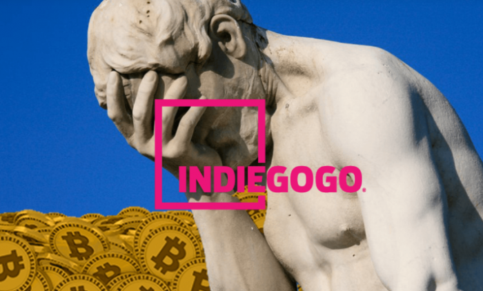 Indiegogo正在筹散了520万好元今后寂静与消了第1次ICO