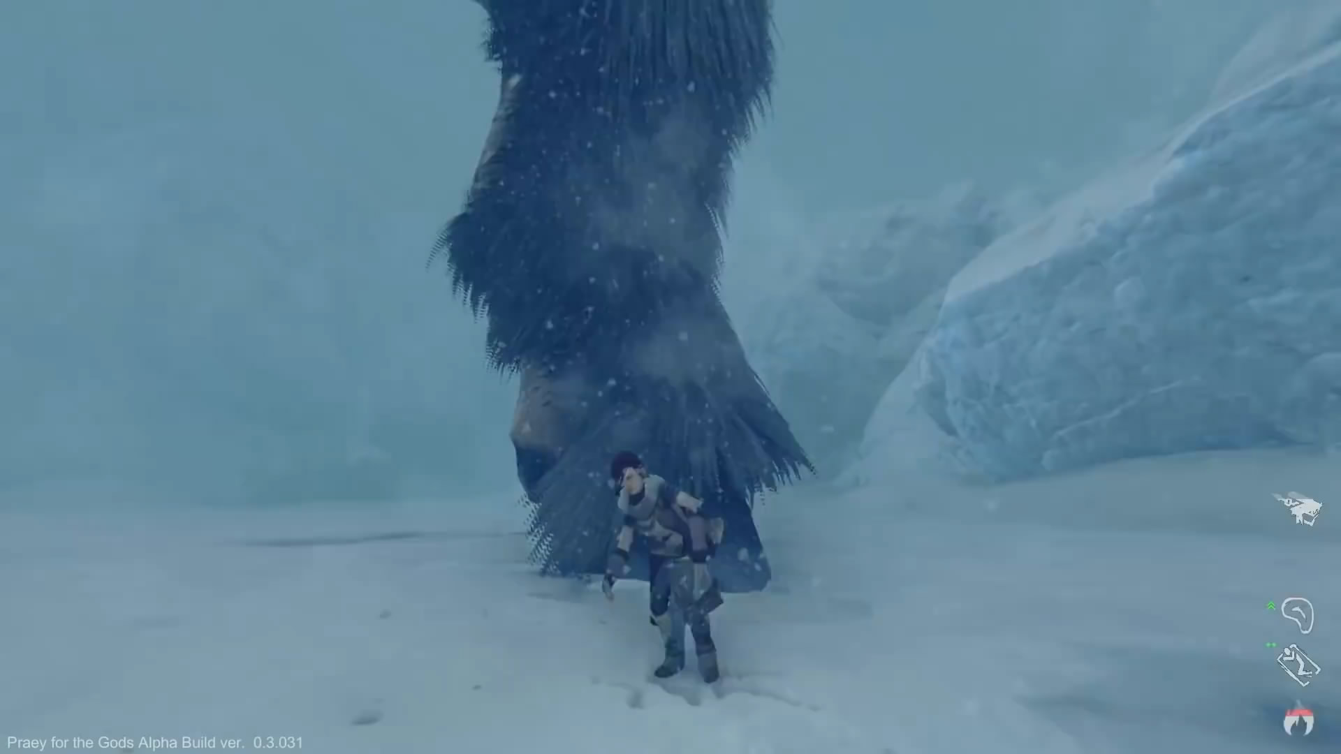 《巨神狩猎》最新演示公布 冰天雪地大战巨型怪物