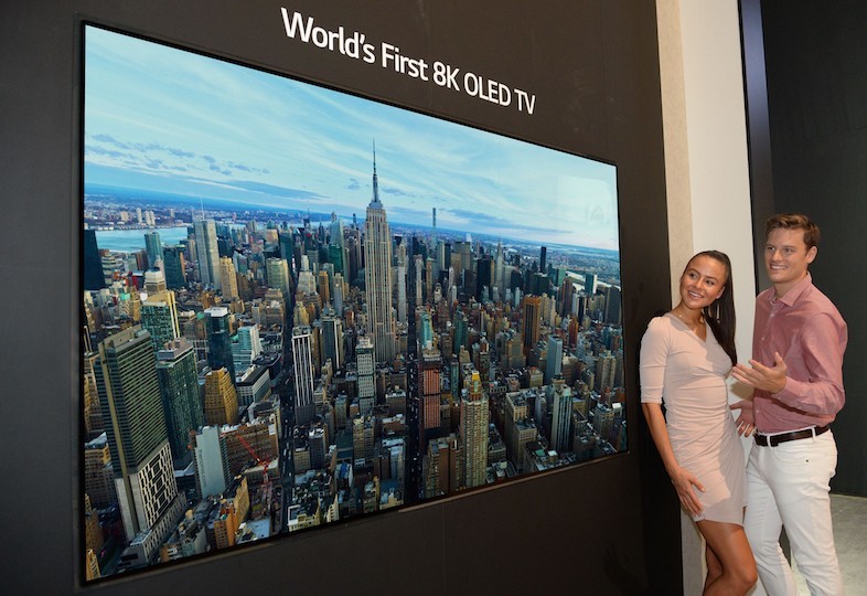 了局震摇！LG世界率先支布88英寸8K级OLED电视