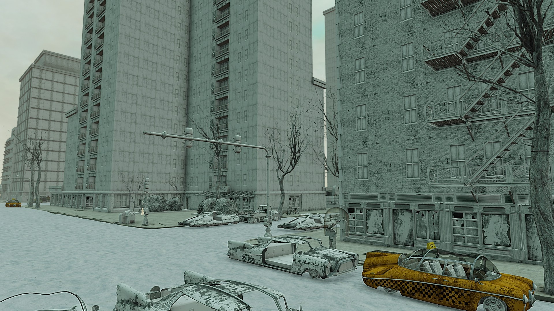 玩家挨制《辐射4：纽约》 核爆后的纽约乡供死