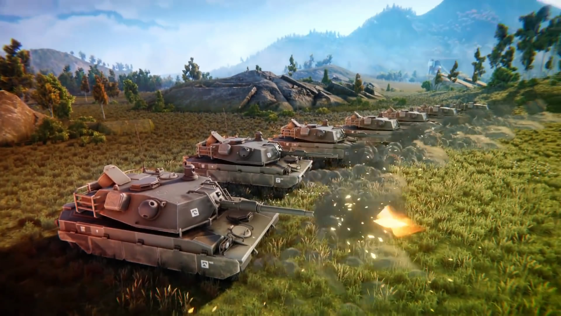 回合制策略RPG新作《幻影旅团》预告 坦克大战机甲