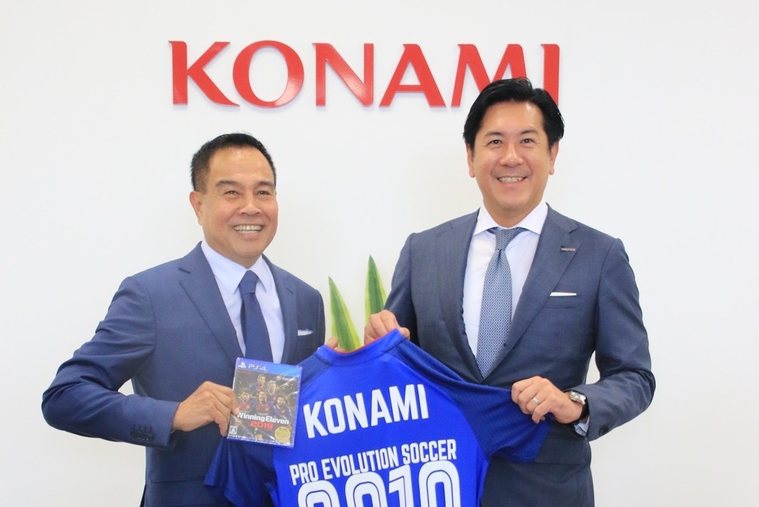 《实况足球2019》将加入泰国队 泰足球协会签约推广