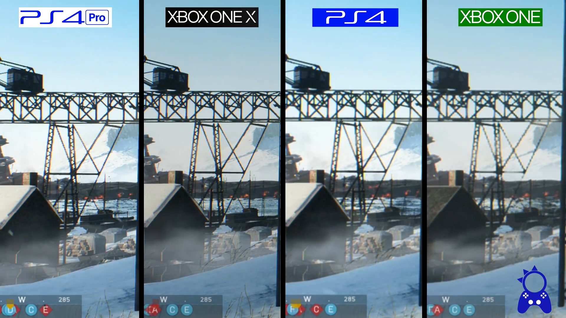 《战地5》主机版画面对比 Xbox One X傲视群雄
