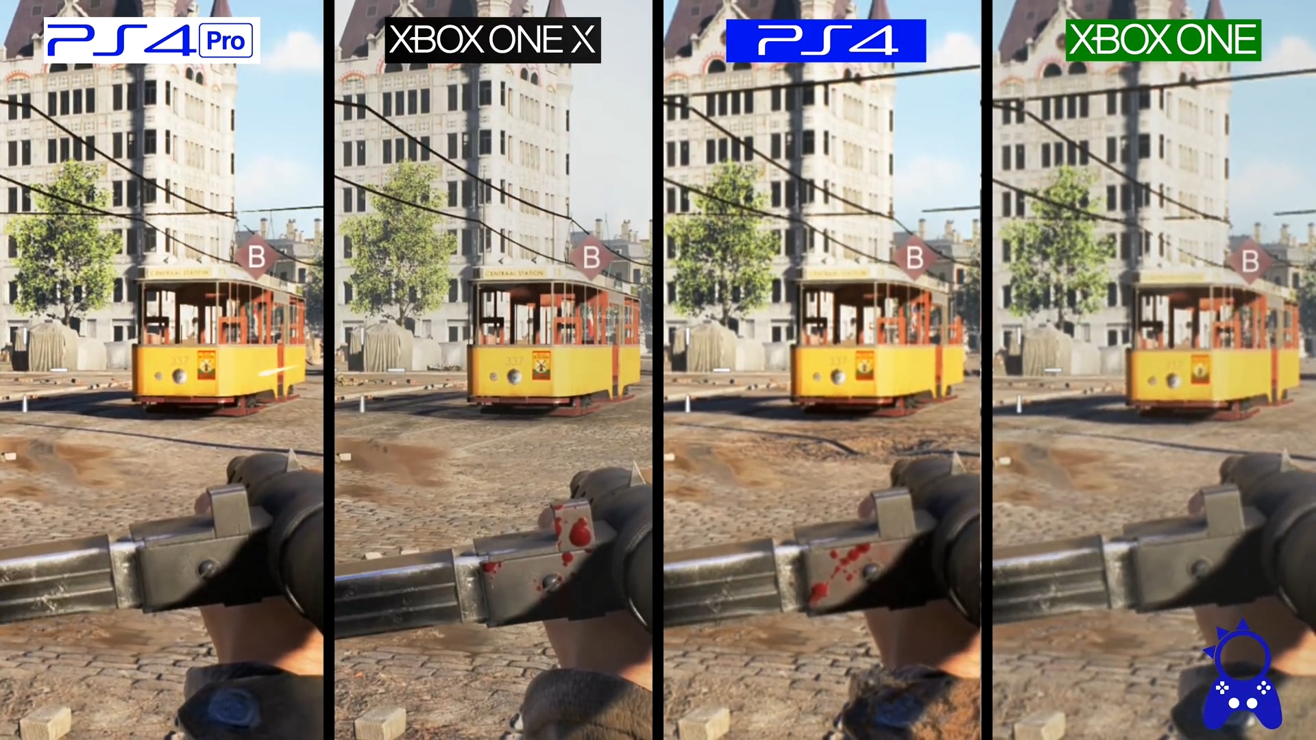 《战地5》主机版画面对比 Xbox One X傲视群雄