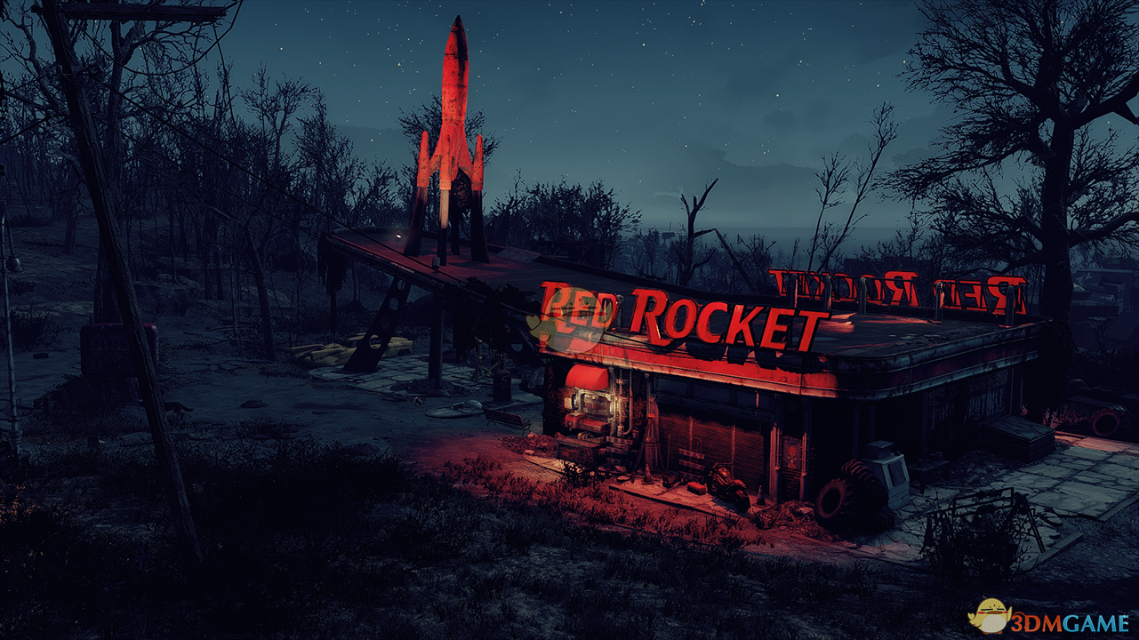 《辐射4》红火箭装修v2.1汉化MOD