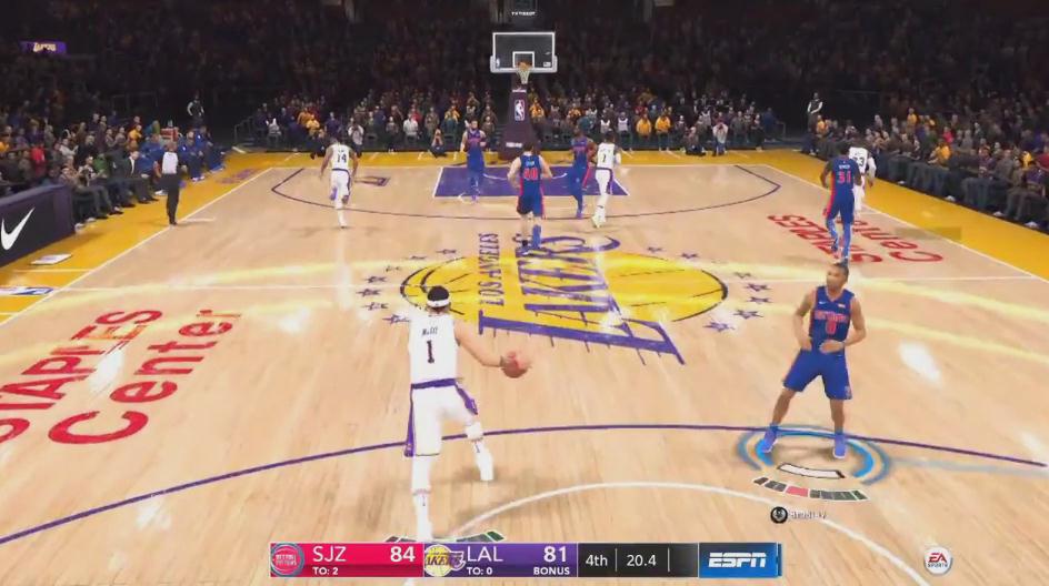 《NBA Live 19》IGN 7.9分 并出有是1记“暴扣”