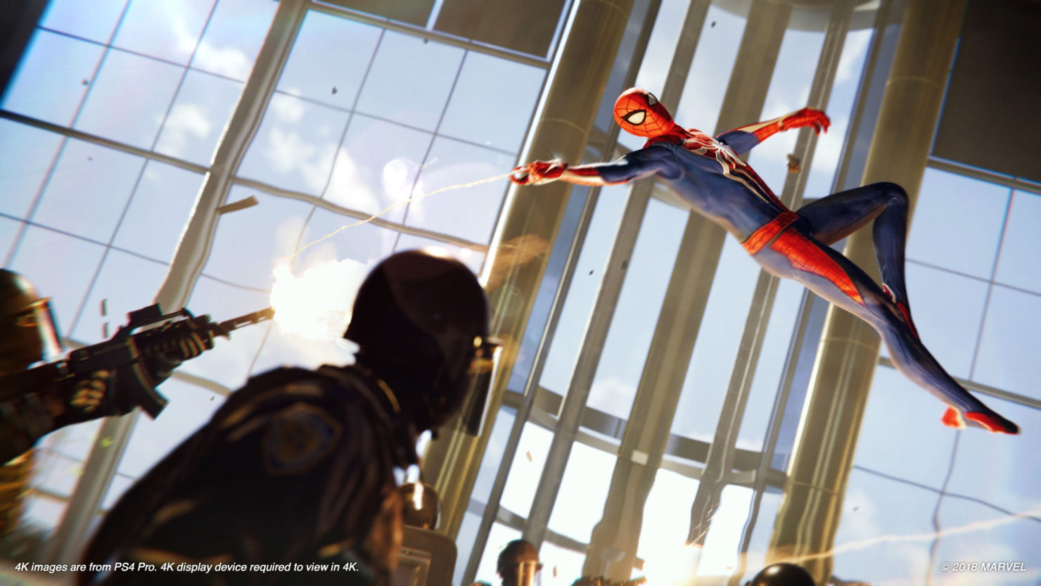 《漫威蜘蛛侠》成首款获授权使用漫威翻页动态logo的游戏
