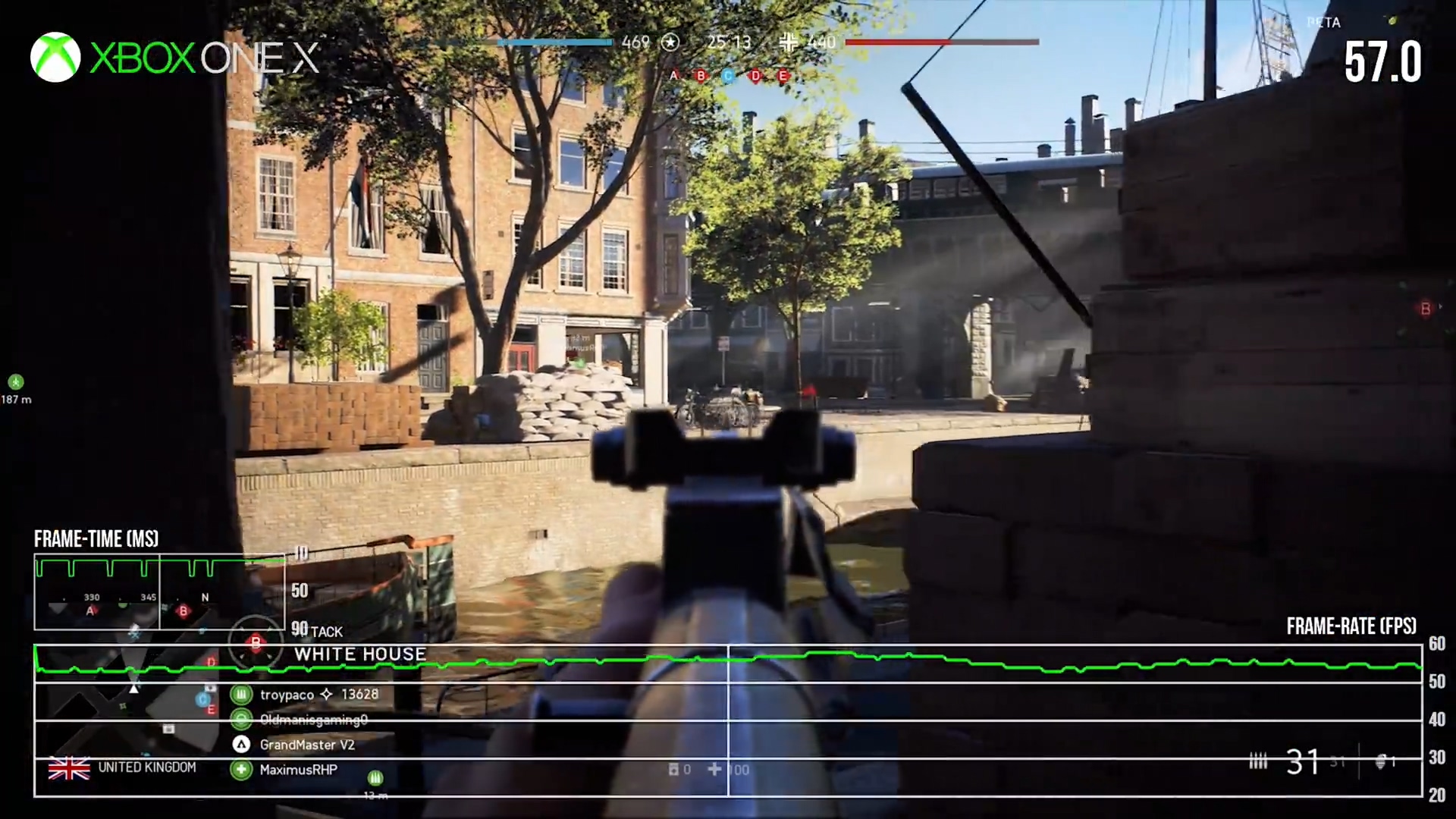 《战天5》BETA：PS4 Pro战Xbox One X辩乌率、帧数剖析