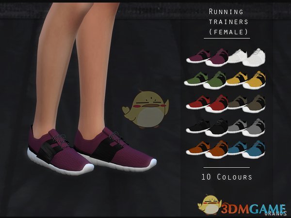 《模拟人生4》女式运动跑鞋MOD