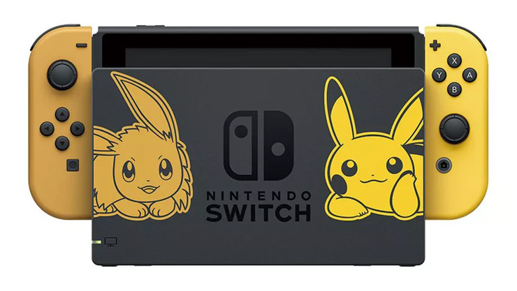 任天堂推出同捆特别版《精灵宝可梦Let's Go》Switch游戏主机