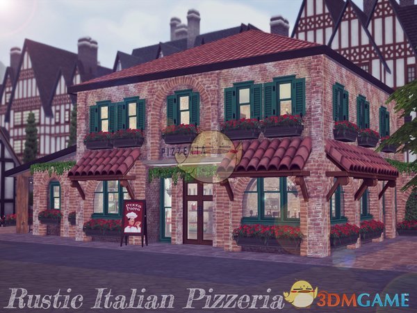 《模拟人生4》乡村意大利比萨店MOD
