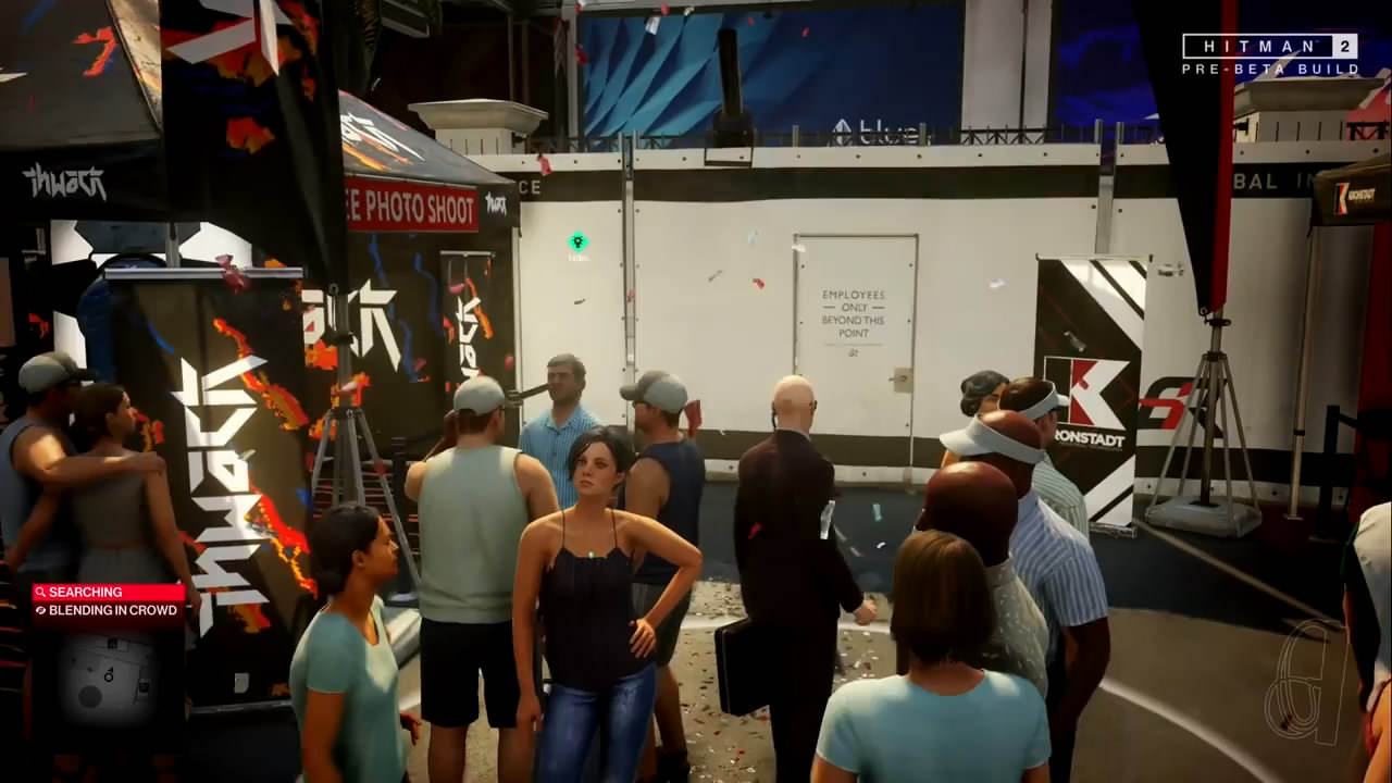 《杀手2》新演示视频 光头47暗杀目标花样很多