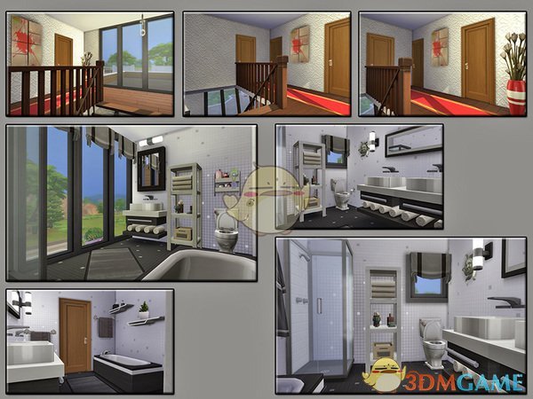 《模拟人生4》现代立方体住宅MOD