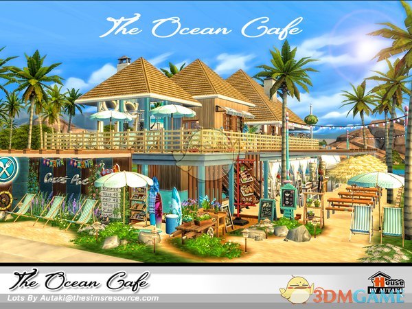  《模拟人生4》海边的咖啡馆MOD