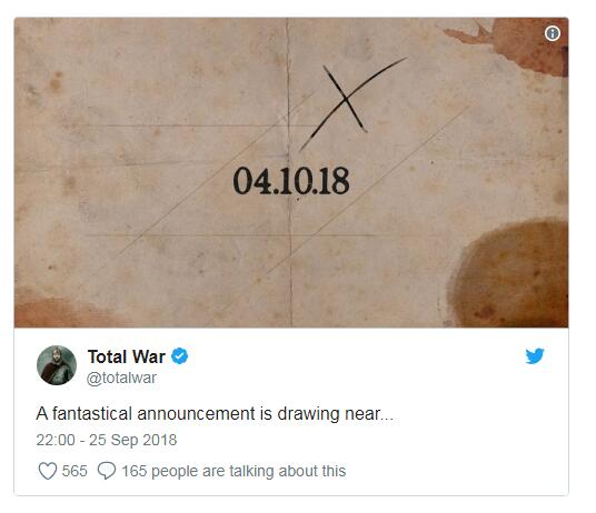 《全面战争：战锤2》新DLC或将公布 神秘地图标记出现