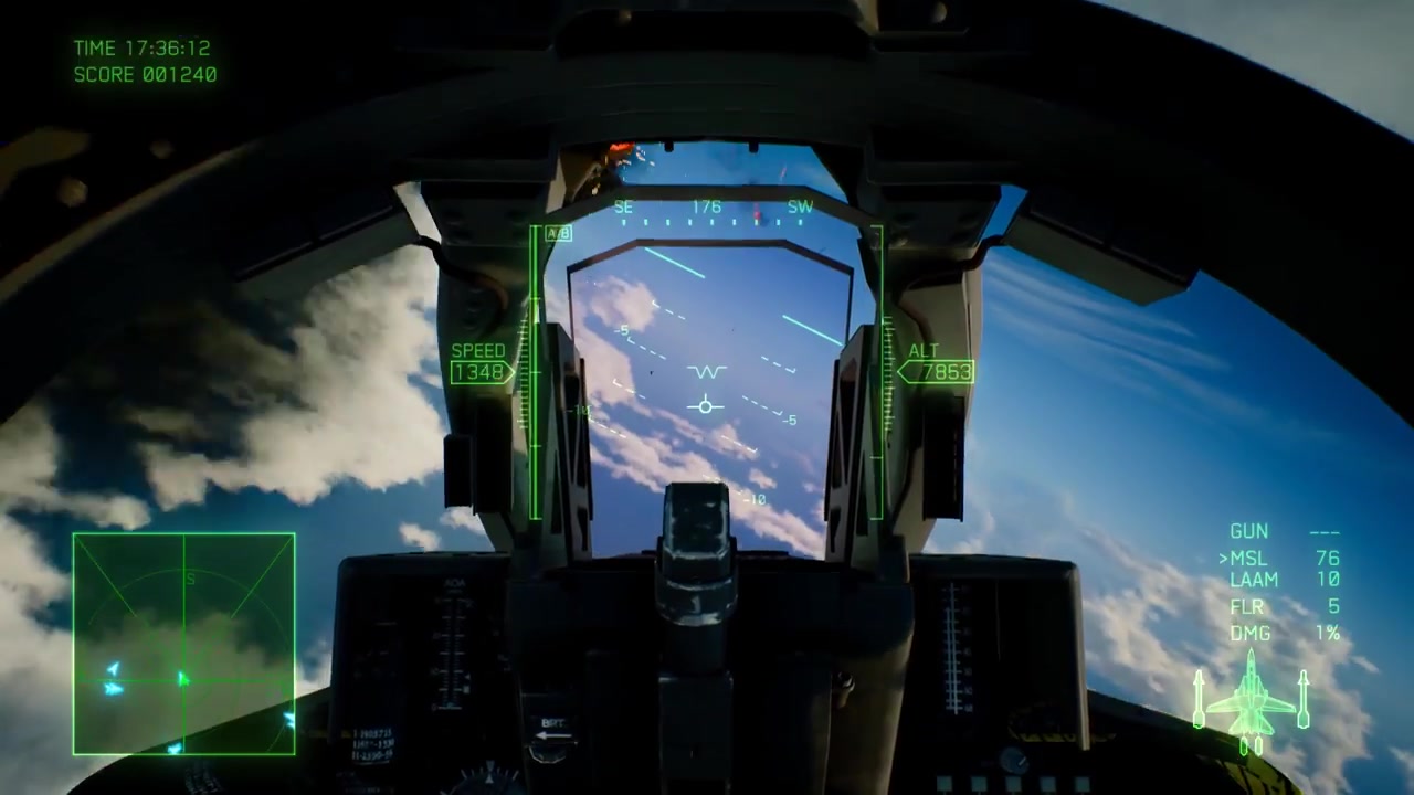 《皇牌空战7：未知空域》PC版支持8K高清超采样