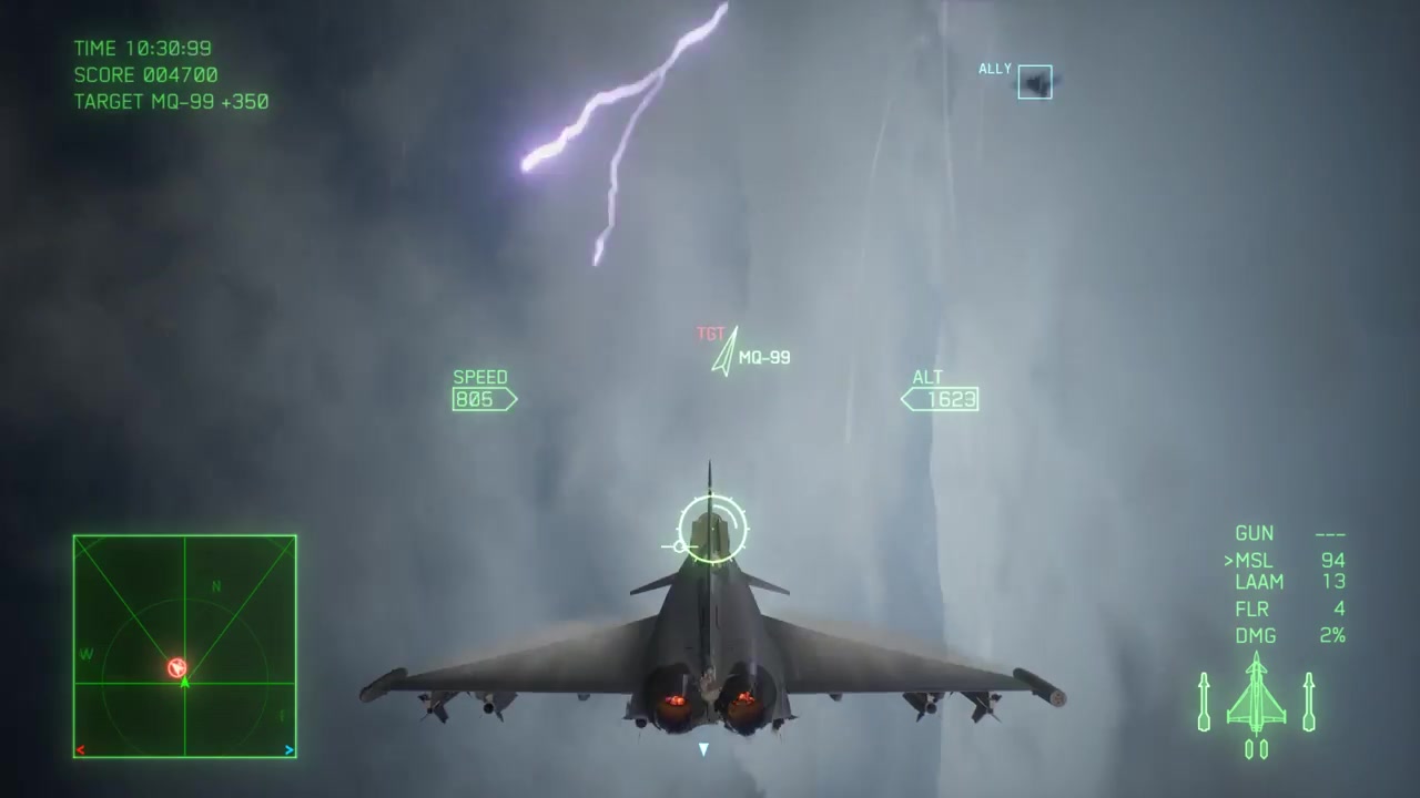 《皇牌空战7：未知空域》PC版支持8K高清超采样