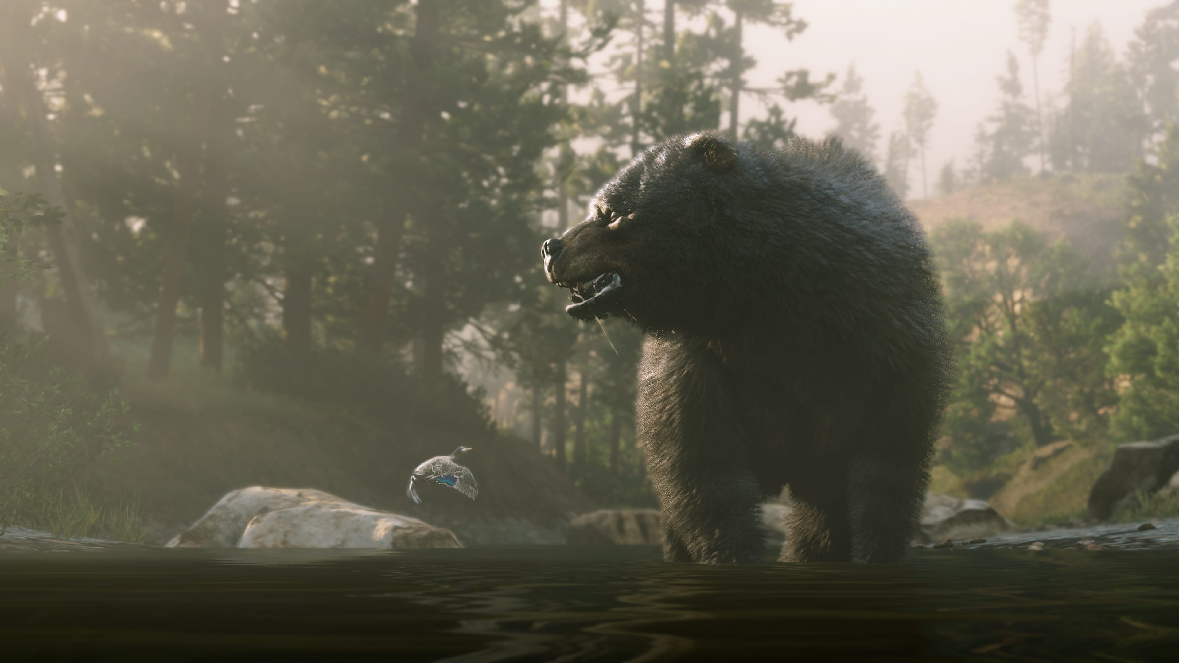 《荒野大镖客2》4K新截图 更多野生动物放出