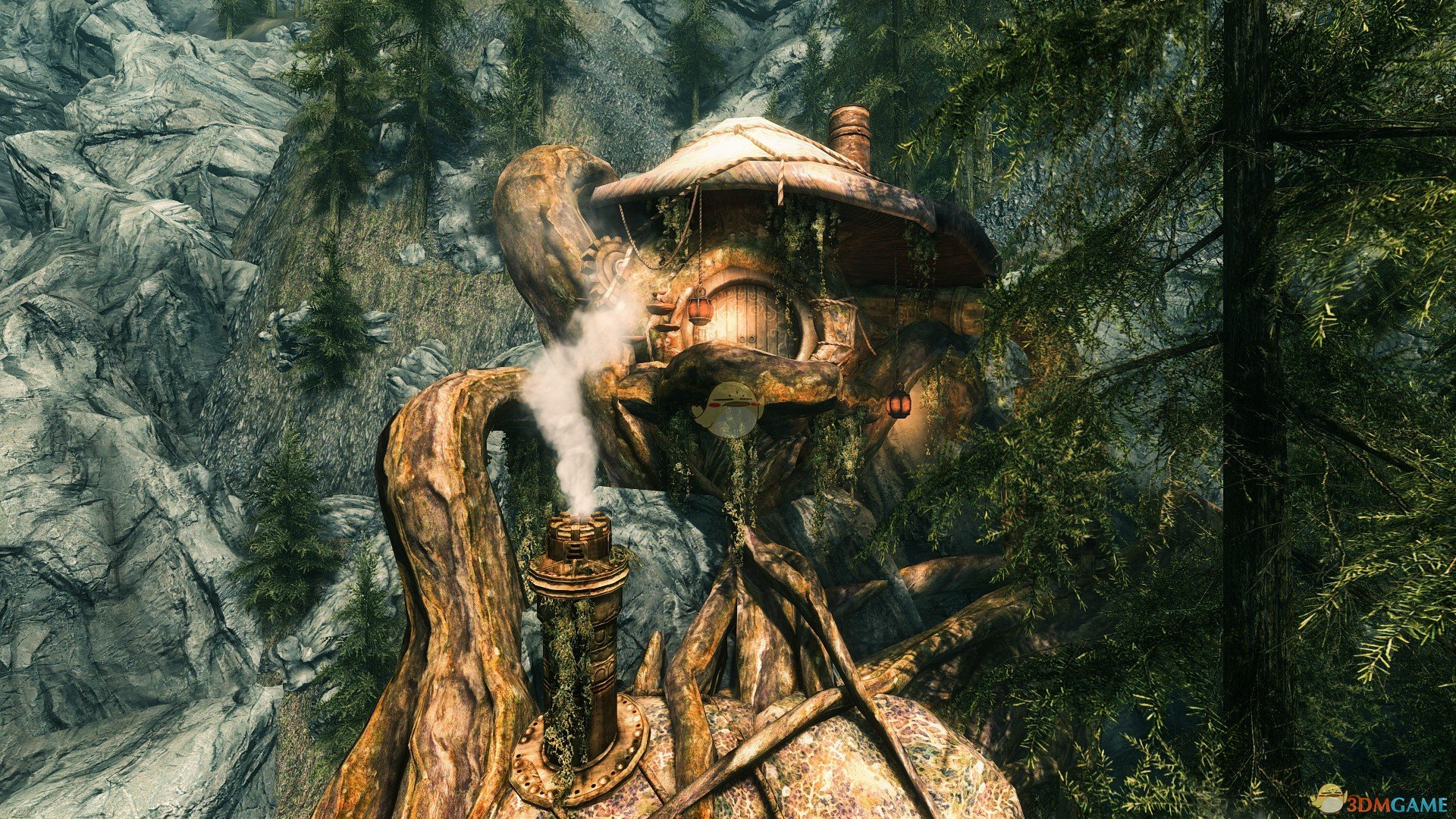 《上古卷轴5：天际》蘑菇玩家之家MOD