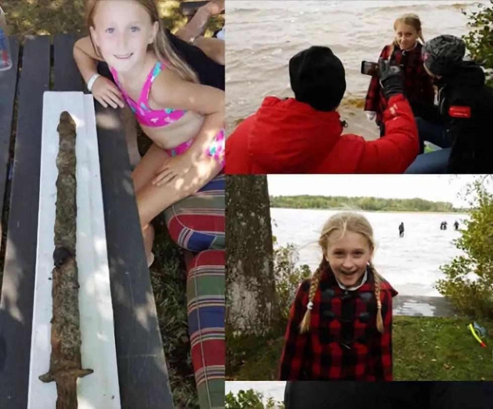 8岁女孩从瑞典湖中发现一把千年古剑 Saber是你吗？