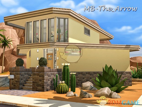 《模拟人生4》绿洲双层住宅MOD