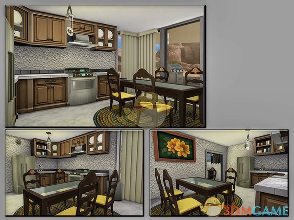 《模拟人生4》绿洲双层住宅MOD
