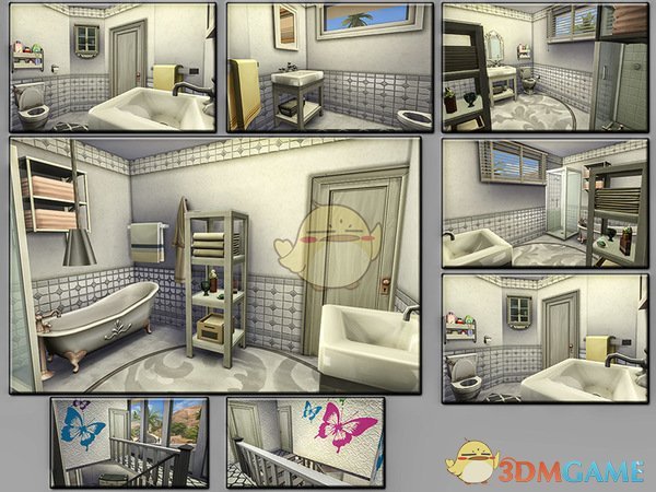 《模拟人生4》绿洲双层住宅MOD