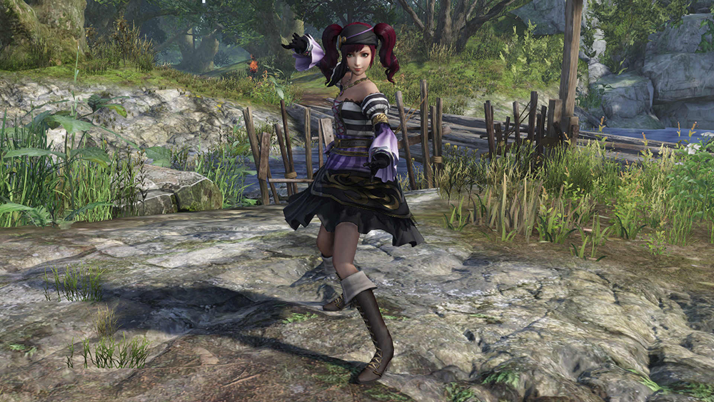 《无双大蛇3》第二弹服装DLC公布 妹子穿黑丝网袜秀美腿