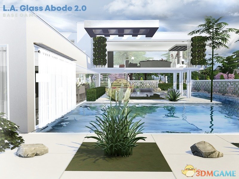 《模拟人生4》时尚玻璃房住宅MOD