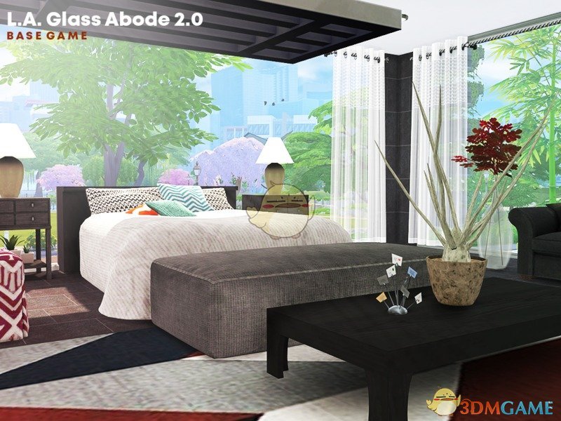 《模拟人生4》时尚玻璃房住宅MOD