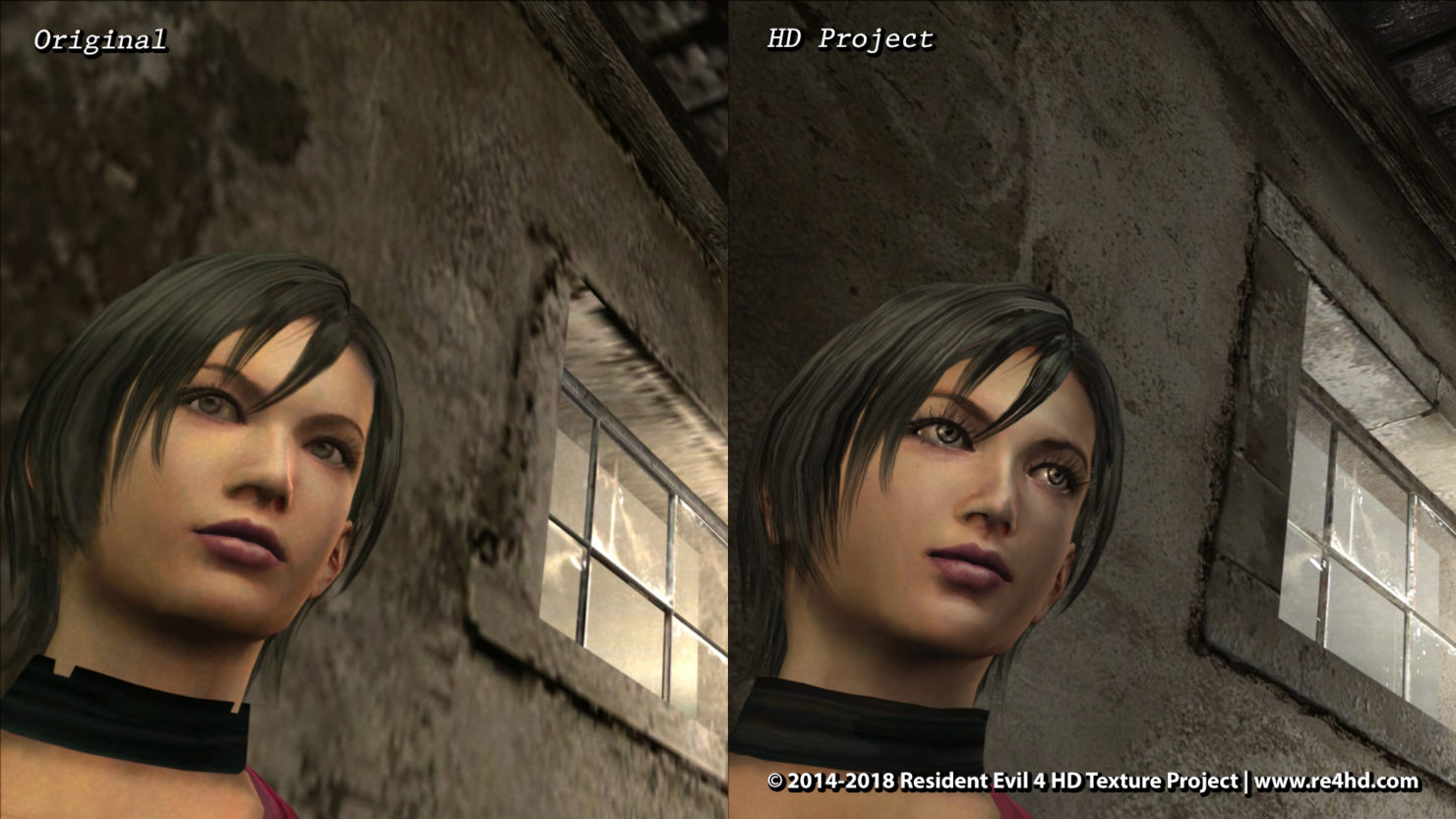 《生化危机4》HD计划人物模型对比 高清艾达王更美丽