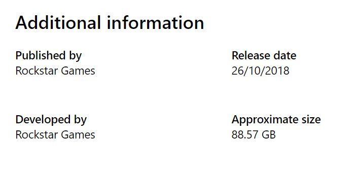 PS英国官方误导大众！《荒野大镖客2》PS4实际容量89.2GB