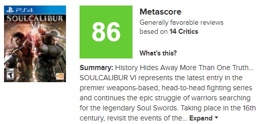 《灵魂能力6》IGN8.9分 六年等待换来的出色作品