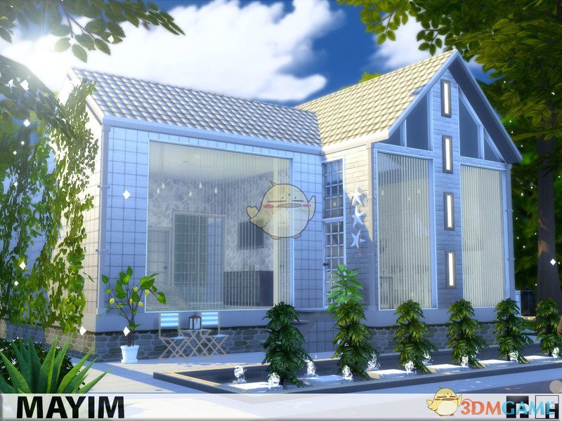 《模拟人生4》透明小型住宅MOD
